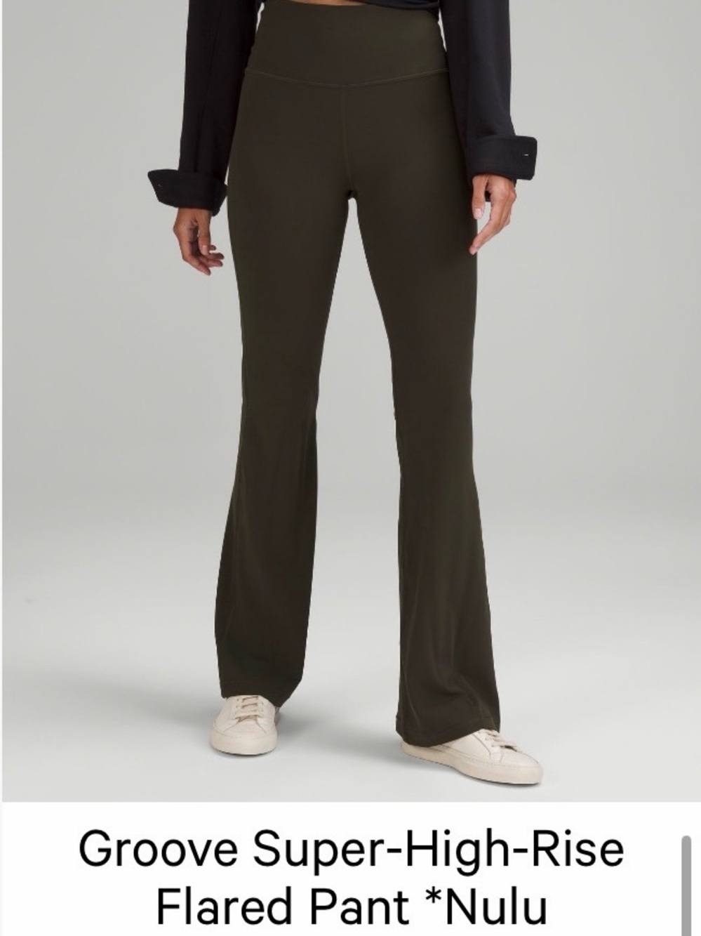 Lululemon Groove Pant - Dark Olive